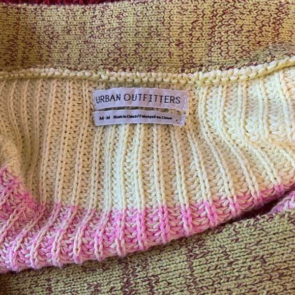 #17 EUC Urban Outfitters Cropped Button Down Sweater Medium - Picture 3 of 3